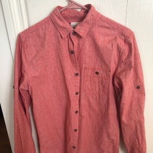 Vintage Red Button Down